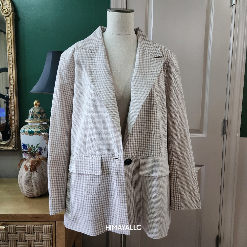 EUC! BAGATELLE GINGHAM BLAZER